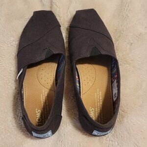 TOMS Women's Slip On Classic Casual Cotton Canvas Flats Size 6
